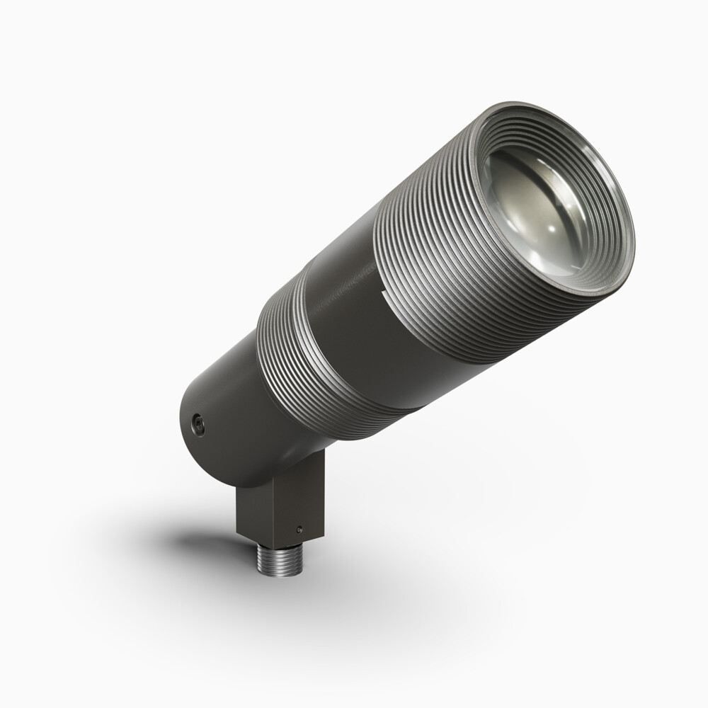 ZX16 outdoor accent light in aluminum bronze