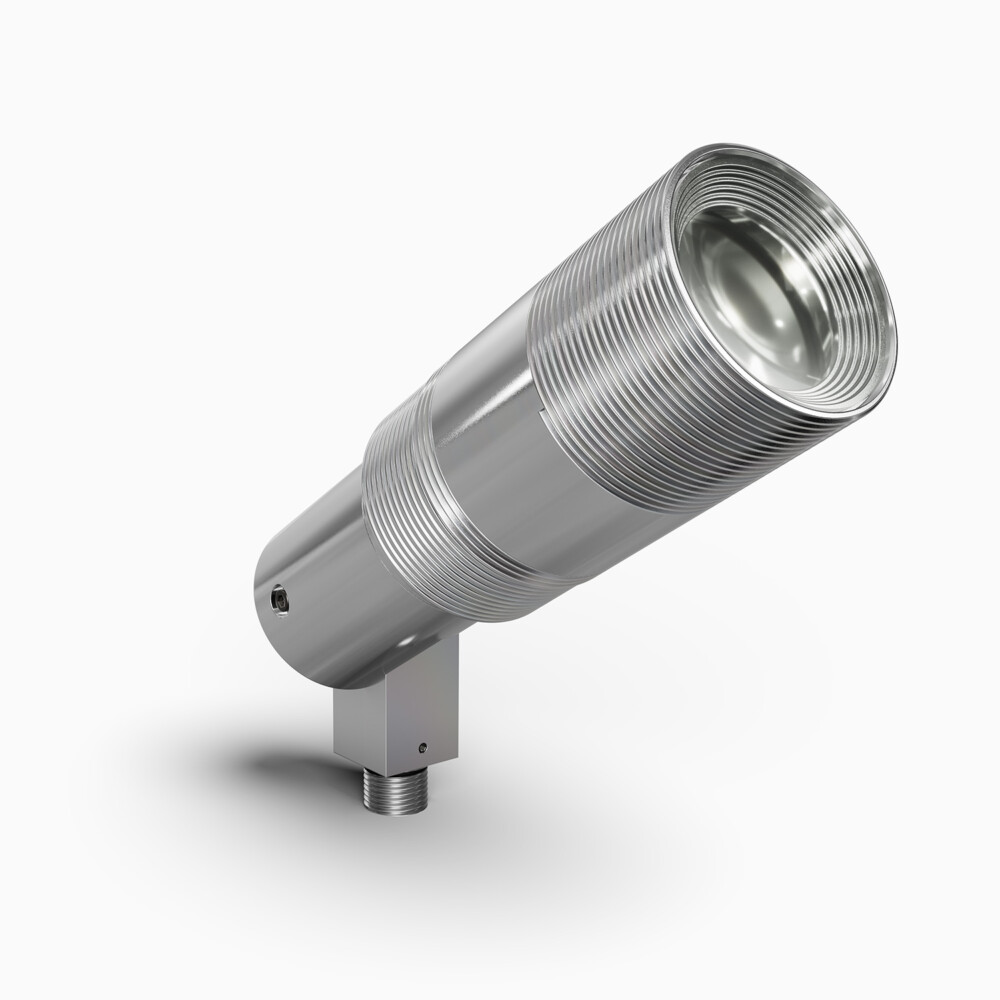 ZX16 Image Projector outdoor accent light in natural stainless steel