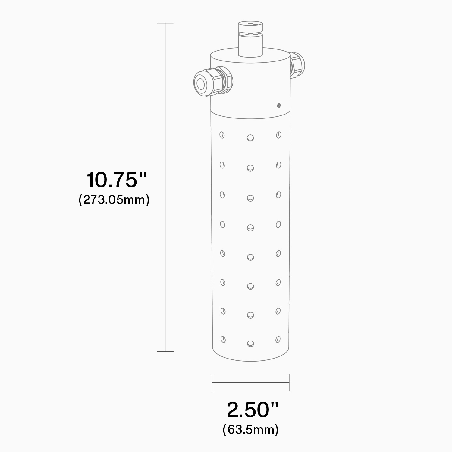 HK Measurements HangingCatenary ZC16 GU10 Perforated
