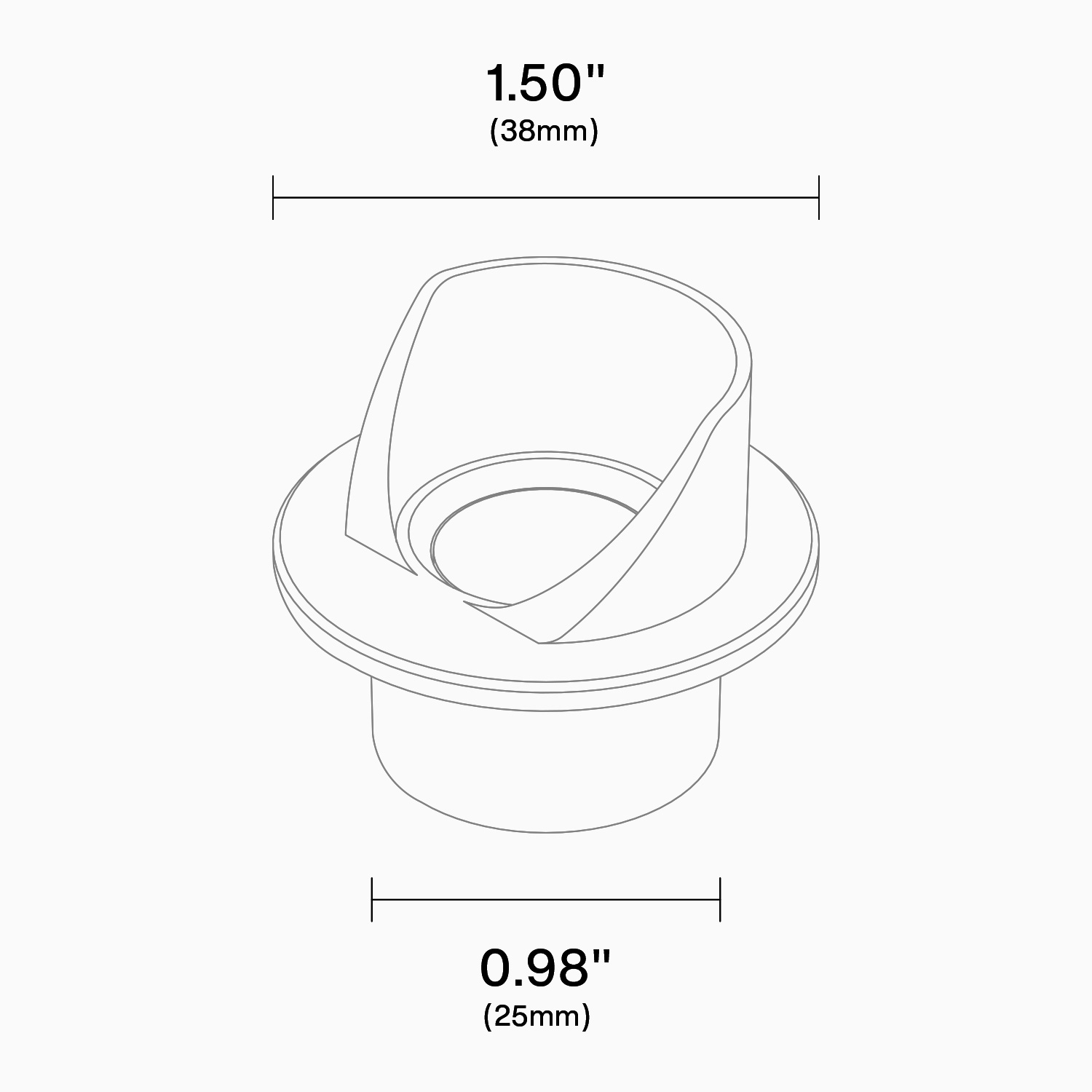 HK Measurements Accessories Step In Ground GLR A1
